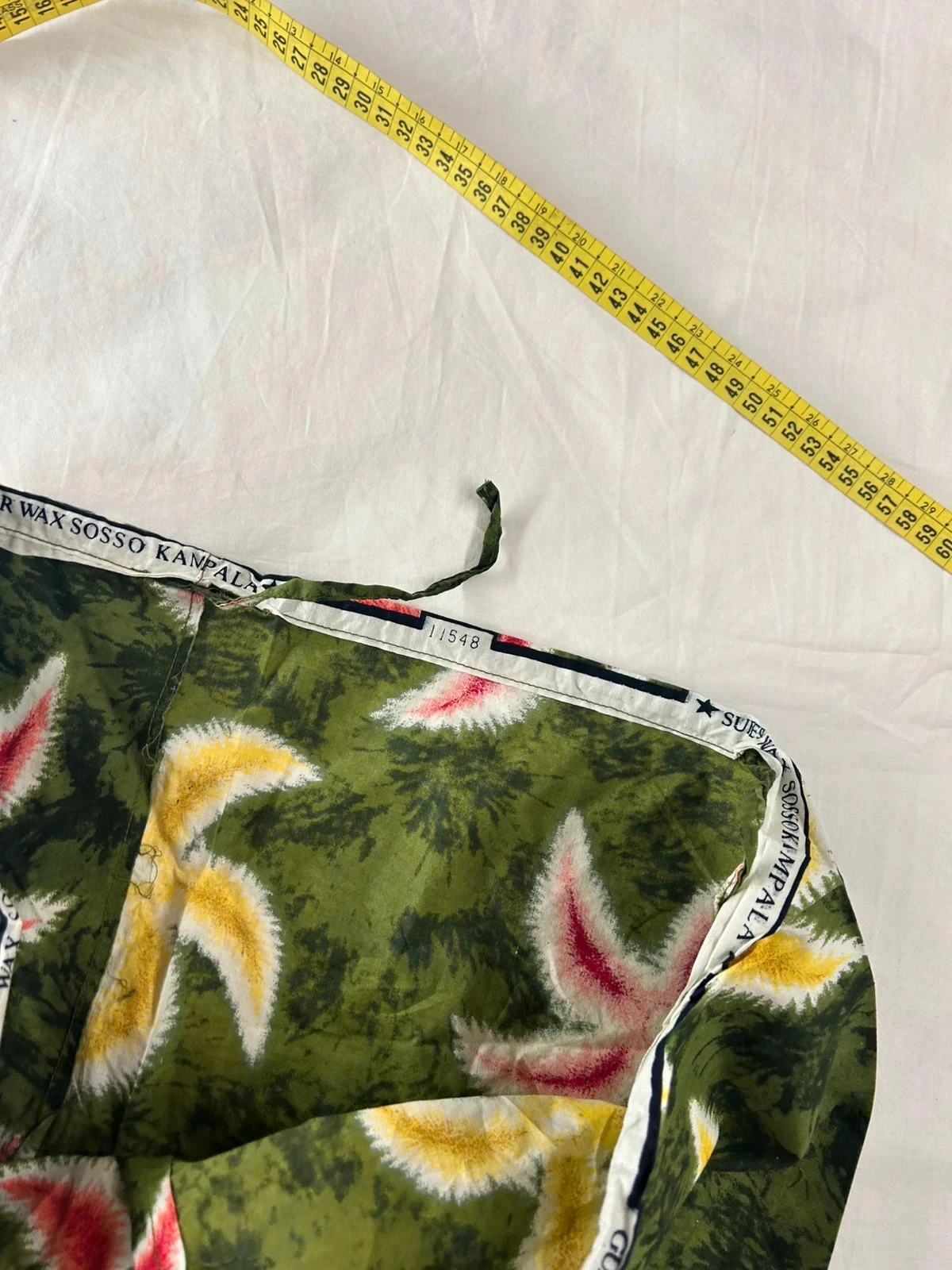 Vintage custom-fit dress with multicolored patterns – photo 10